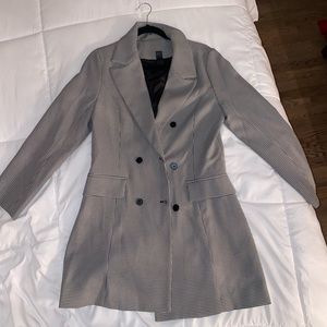 mini Houndstooth blazer dress